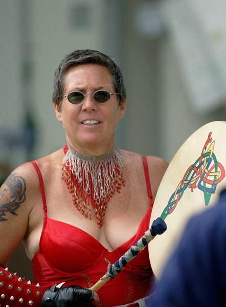 Sistahs Steppin' in Pride parade, Oakland