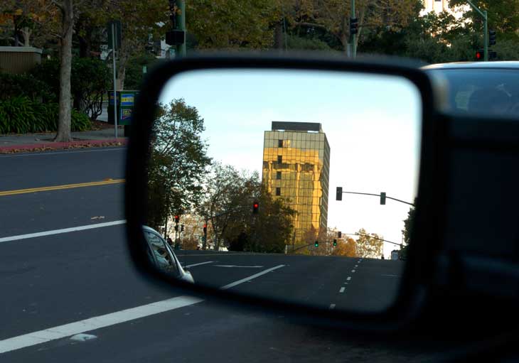 On the way home in Oakland